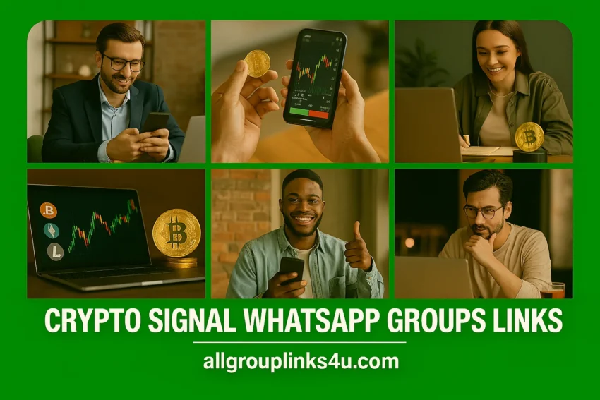 Crypto Signal Whatsapp Groups Links 2026