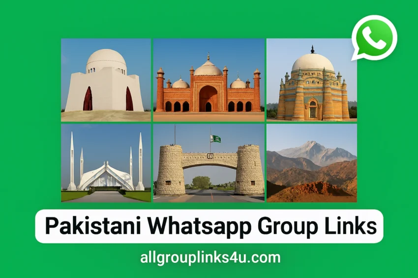Pakistani Whatsapp Groups Links 2026