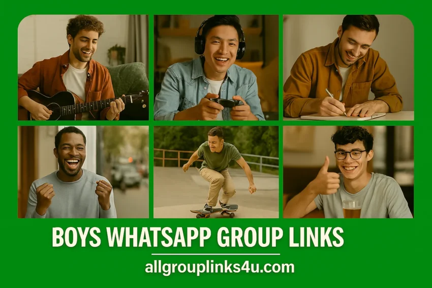 Boys Whatsapp Groups