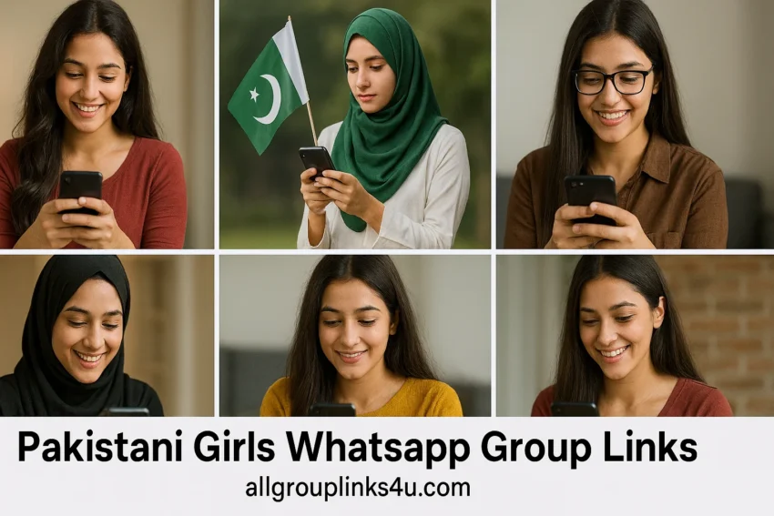 Pakistani Girls Whatsapp Groups Link