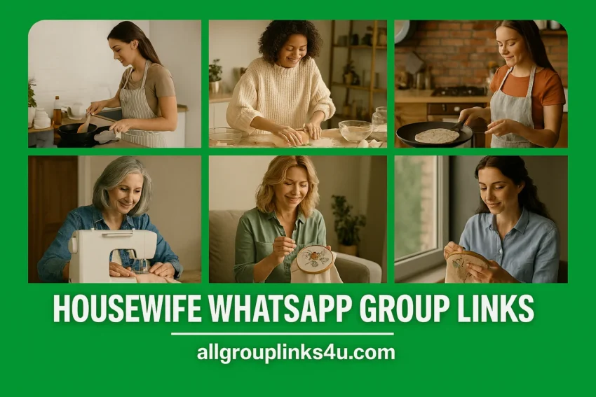 housewife whatsapp groups