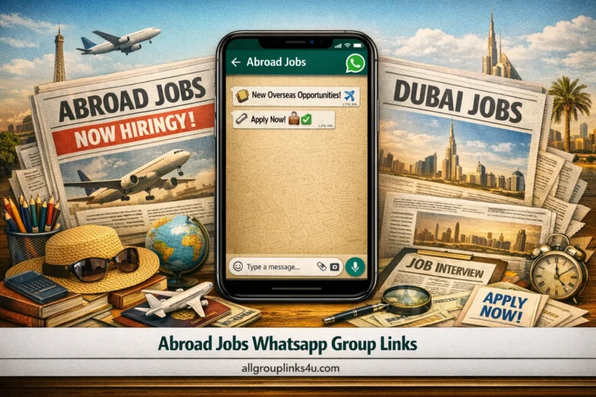 Abroad Jobs WhatsApp Group