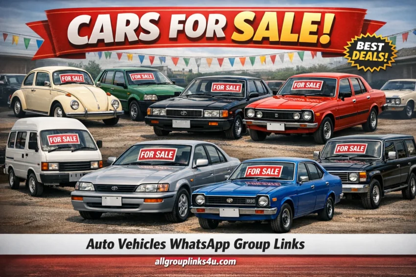 Auto Vehicles Whatsapp Group