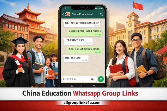 China Educational Whatsapp Group Links