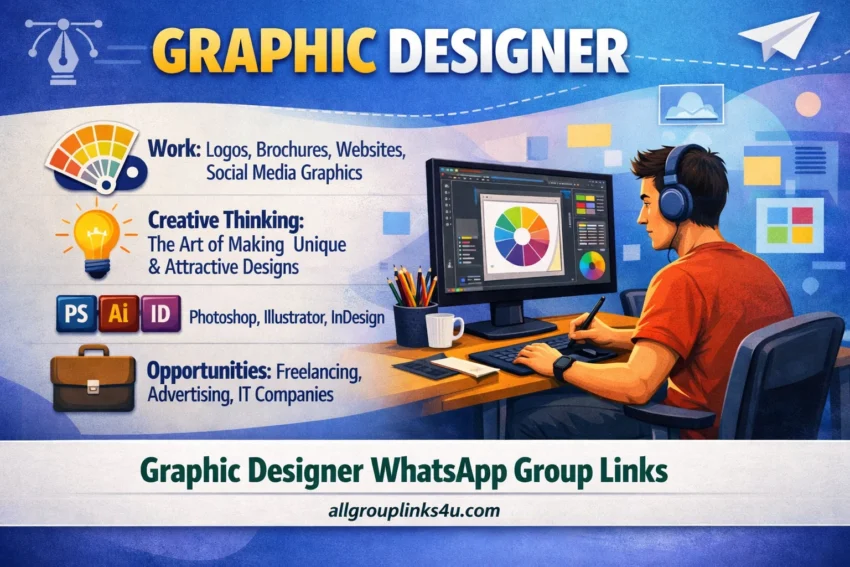 Graphic Designer Whatsapp Group Links 2026