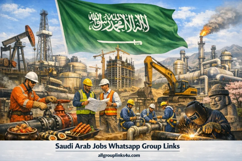 Saudi Arab Jobs Whatsapp Group