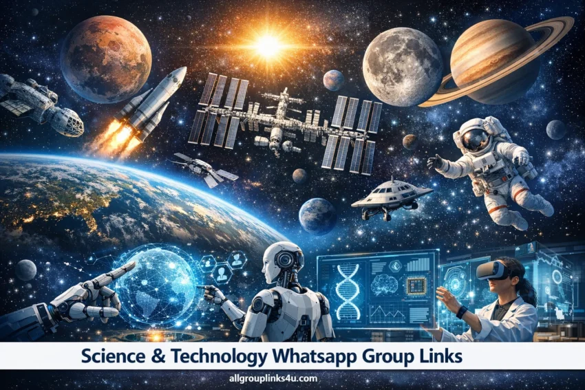 Science & Technology Whatsapp Group Links 2026