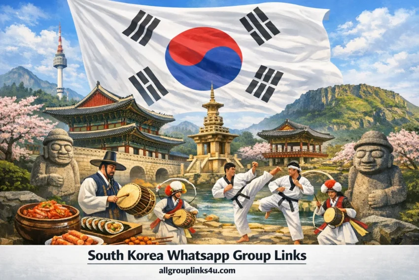 South Korea Whatsapp Group
