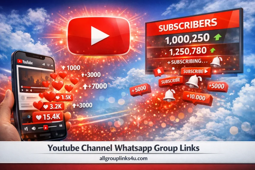 Youtube Channel Whatsapp Group