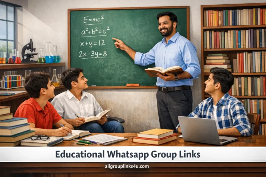 Educational WhatsApp group links