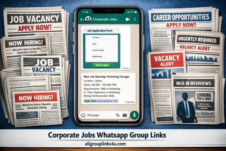 Corporate Jobs Whatsapp Group