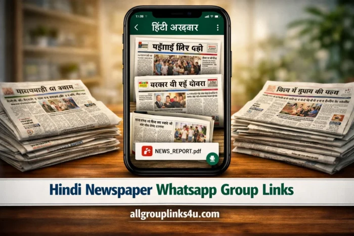 Hindi NewsPaper Whatsapp Group Links 2026