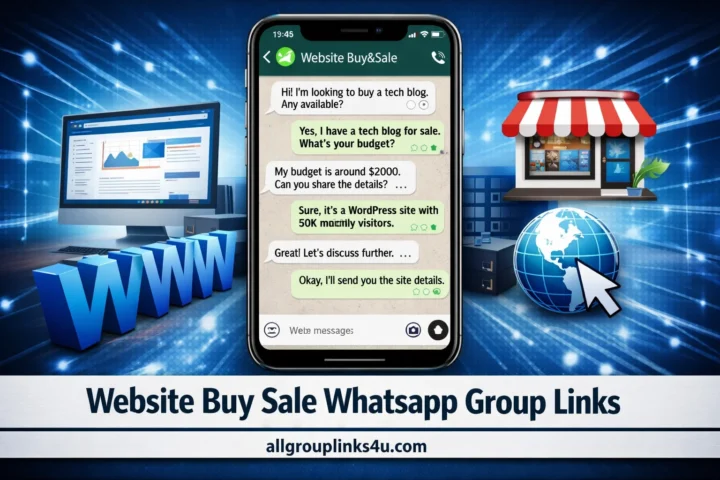 website buy sale whatsapp group